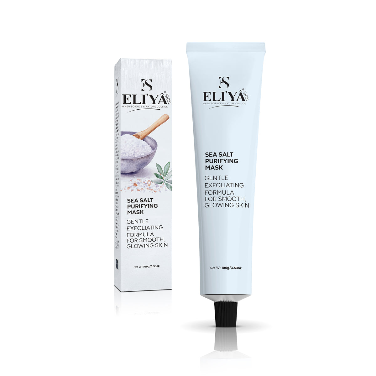 Sea Salt Purifying Mask - Gentle Exfoliating Formula for Smooth, Glowing Skin