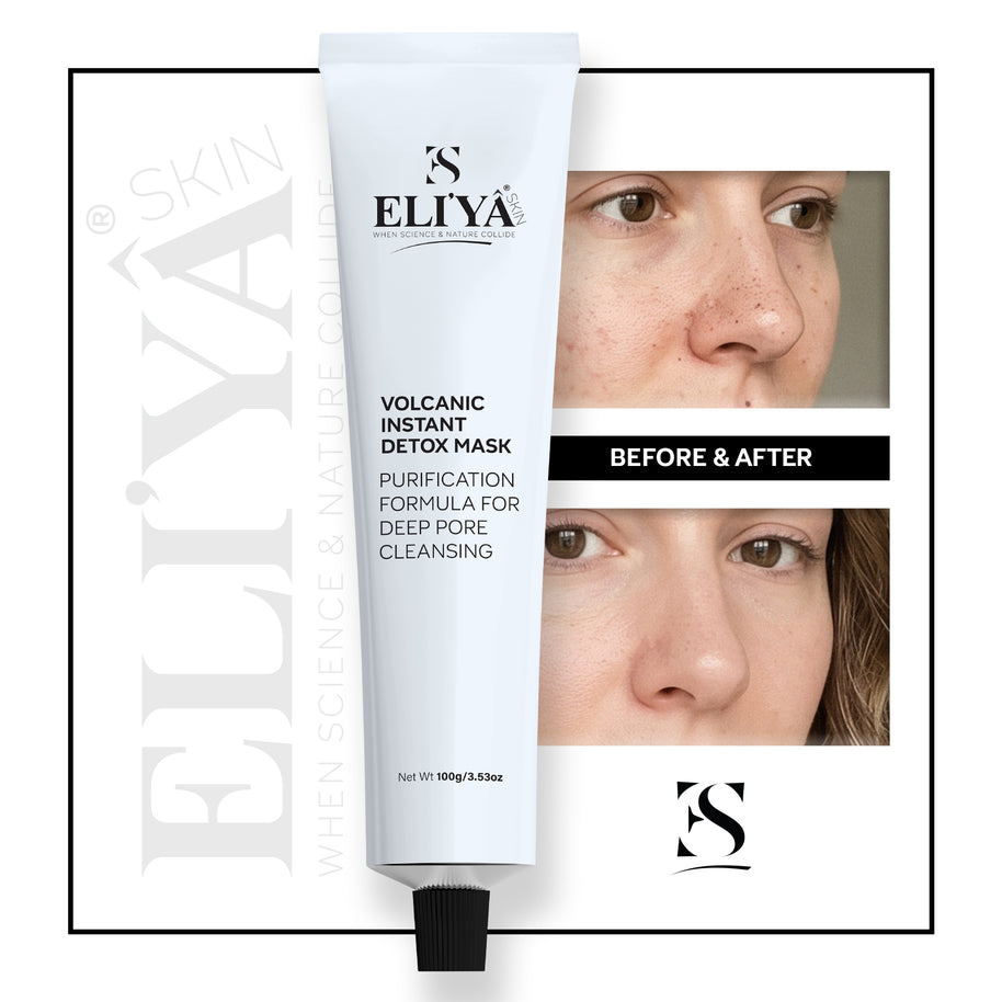 Volcanic Instant Detox Mask - Purification Formula for Deep Pore Cleansing