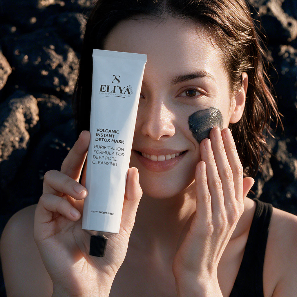 Volcanic Instant Detox Mask - Purification Formula for Deep Pore Cleansing