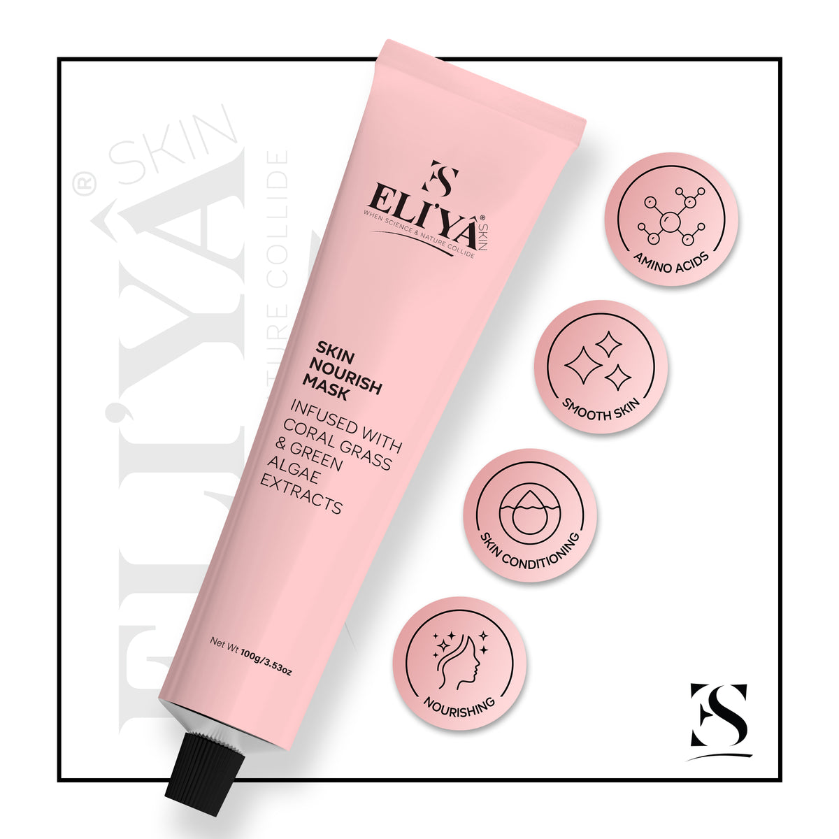 Skin Nourish Mask - Infused with Coral Grass & Green Algae Extracts